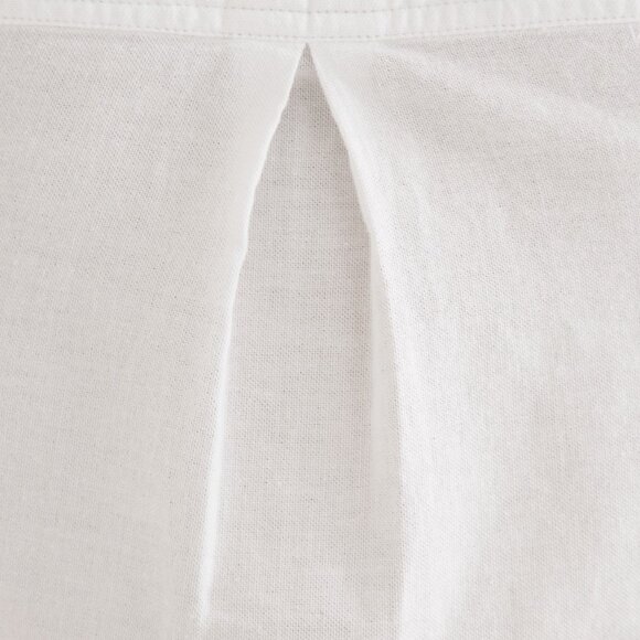 Madewell White Tie-Front Shirt Size Small Summer Vacation Lightweight - Picture 11 of 12